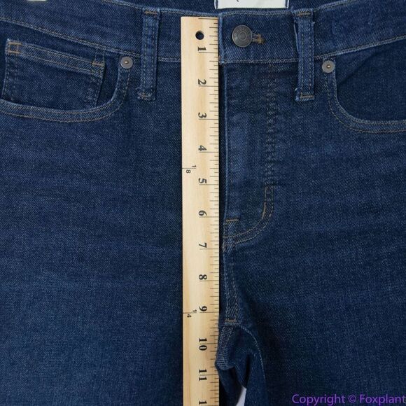 NEW Madewell Tall 9" Mid-Rise Skinny Jeans‎ in Orland Wash, 27T - Picture 10 of 16